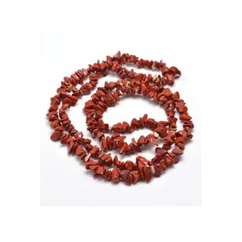 Kırmızı Jasper Kırıktaş Dizi-80 cm