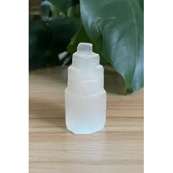 Küçük Boy Doğal Beyaz Selenit Kule 223