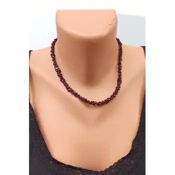 Lal Garnet Kolye Kırıktaş 428-2