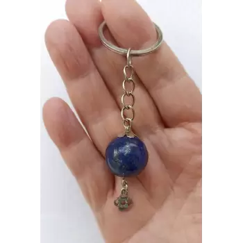 Lapis Lazuli Taşı Anahtarlık 523-2