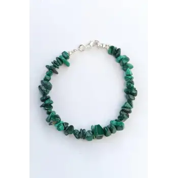 Malahit, Malakit Bileklik Kırıktaş 649-2