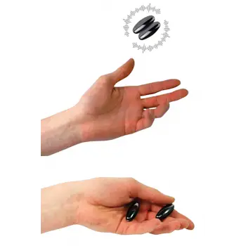 Manyetik Hematit Sesli Stres Taşı 2 Adet 111-MH