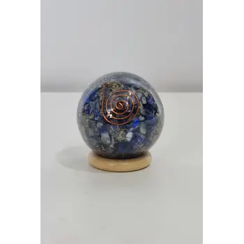 Orgonit Küre Lapis Lazuli Ve Bakır Karışımlı 17OL
