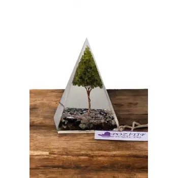 Orgonit Piramit Turmalin Ve Peridot Taşlı 32OP