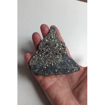Piritli Şungit Koleksiyonluk Doğal Parça PS33