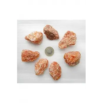 Portakal Kalsit Doğal Parça 419