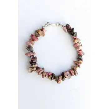 Rodonit Bileklik Kırıktaş 628-2