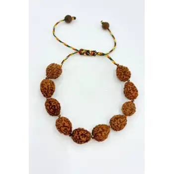 Rudrakşa Bileklik Orjinal Hindistan  Rudraksha 122