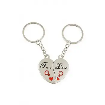 Sevgililere Özel İkili Anahtarlık - True Love 601