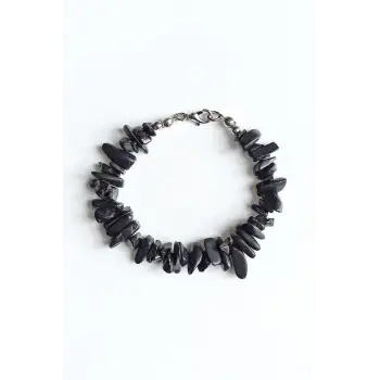 Şungit Bileklik Kırıktaş Shungite 660-3