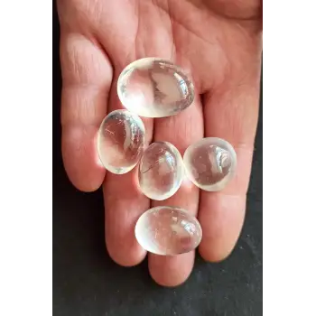 Süper Berrak Kristal Kuvars 50 Gram Tamburlu Parçalar 351