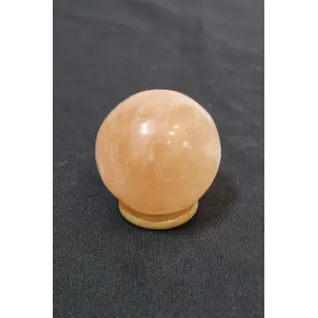 Turuncu Selenit Küre 4 Cm.
