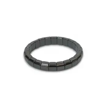 Unisex Kaliteli Hematit Bileklik 432-1