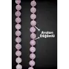 10 Mm Pembe Kunzit Kristali Fonksiyonel Kolye 601-2