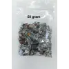 50 Gram Minik Yosunlu Akik Kırıktaş Deliksiz Parçalar 130-3