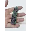 Yakutlu Doğal Rubyzoisit Anyolit Obelisk Kesim 6RZ