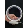 Ametist Taşlı Gece Lambası USB Soketli 29A