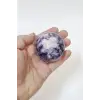 Doğal Lepidolit Taşı Küre LK33