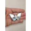 Abalon Shell Kelebek Motifi Sedef Broş BR10-12