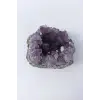 Koyu Mor Doğal Ametist Standlı Dekoratif Parça KMA31
