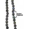 Süper Işıltılı Labradorit Kolye 10 mm Küre Kesim 645-4