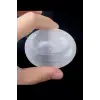 Beyaz Selenit Masaj Terapi Taşı - Oval