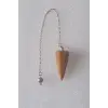 Doğal Jasper Pandül - Sarkaç Kahverengi Jasper 433-5