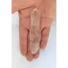 Doğal Kristal Kuvars Uzun Çubuk 18KK