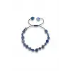 Doğal Kyanit Bileklik, Makrome Ayarlı 404-4