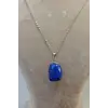 Doğal Lapis Lazuli Kolye 429-2