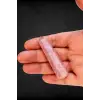 Doğal Pembe Kuvars Masaj Çubuğu 105-3