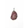 Doğal Rodokrosit Kolye Ucu Gümüş Malzemeli 400-23