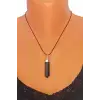 Doğal Shungite Şungit Kolye 448-3