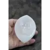 Enerji Çanağı Beyaz Selenit Oval Kase 45OV