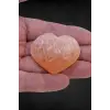 Küçük Boy Turuncu Selenit Kalp