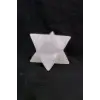 Merkaba Yıldızı Doğal Beyaz Selenit