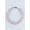 Pembe Kunzit Bileklik Kırıktaş 407-3