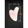 Pembe Kuvars Gua Sha Yüz Yogası, Masaj Taşı 530G