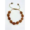 Rudrakşa Bileklik Orjinal Hindistan  Rudraksha 122