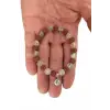 Rudrakşa, Kristal Kuvars Bileklik Ohm Sembollü Rudraksha 414-4