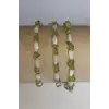 Sedef, Peridot Zebercet Bileklik-417-4