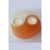 Yin Yang İkili Selenit Mumluk