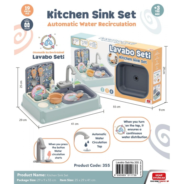 Kitchen Sink Set - Su Devirdaimli Lavabo Seti