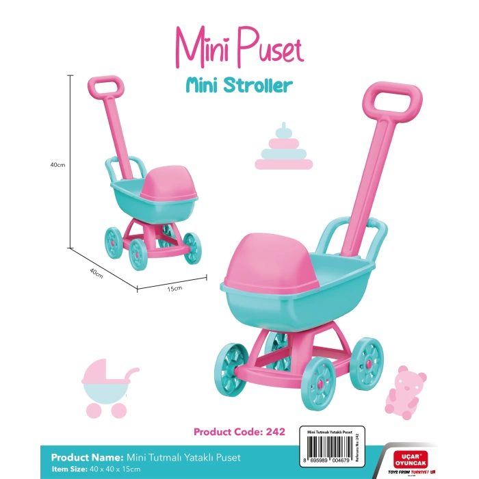 Mini Tutmalı Yataklı Puset