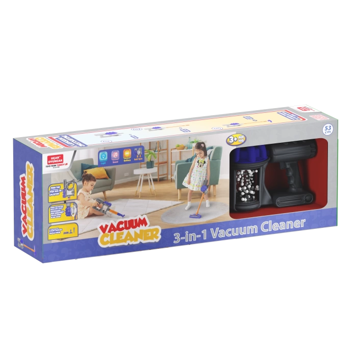 VACUUM CLEANER WITH BATTERY OPERATED (LIGHTS & SOUND)