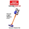 VACUUM CLEANER WITH STAND (BATTERY OPERATED,LIGHTS & SOUND & STAND)