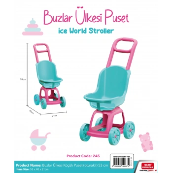 Buzlar Ülkesi Küçük Puset (oturaklı) 53 cm