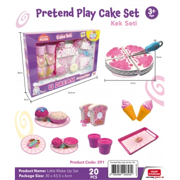 Pretend Play Cake Set