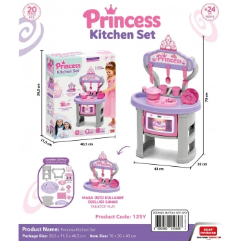 Princess Kitchen Set - Prenses Mutfak Seti