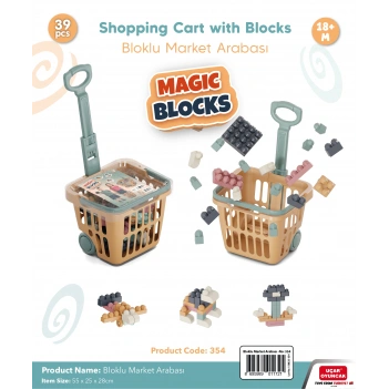 Shopping Cart With Blocks
